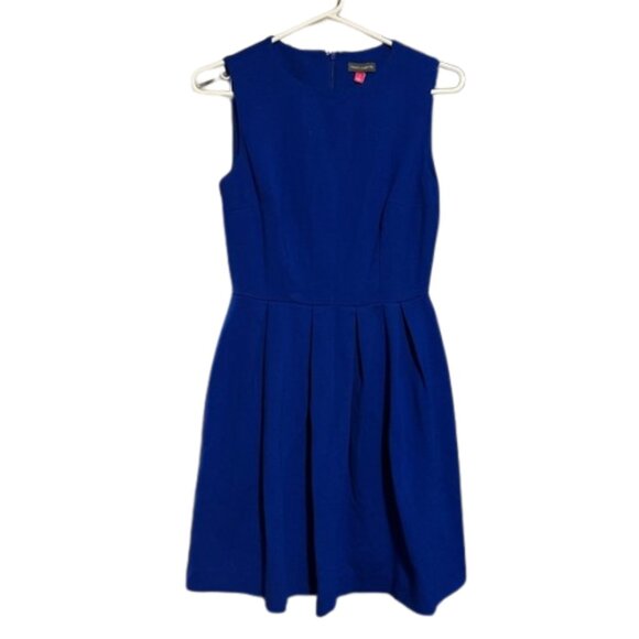 Vince Camuto Blue Sleeveless Dress size 2 - Picture 1 of 6